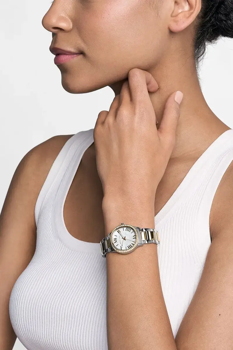 orologio donna colore argento MK4910 miniatura 4