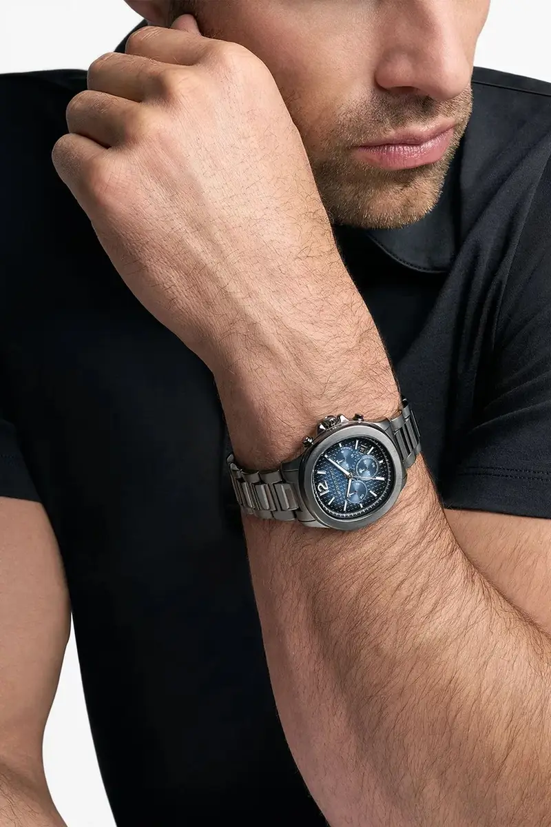 orologio uomo colore argento MK9213 miniatura 4