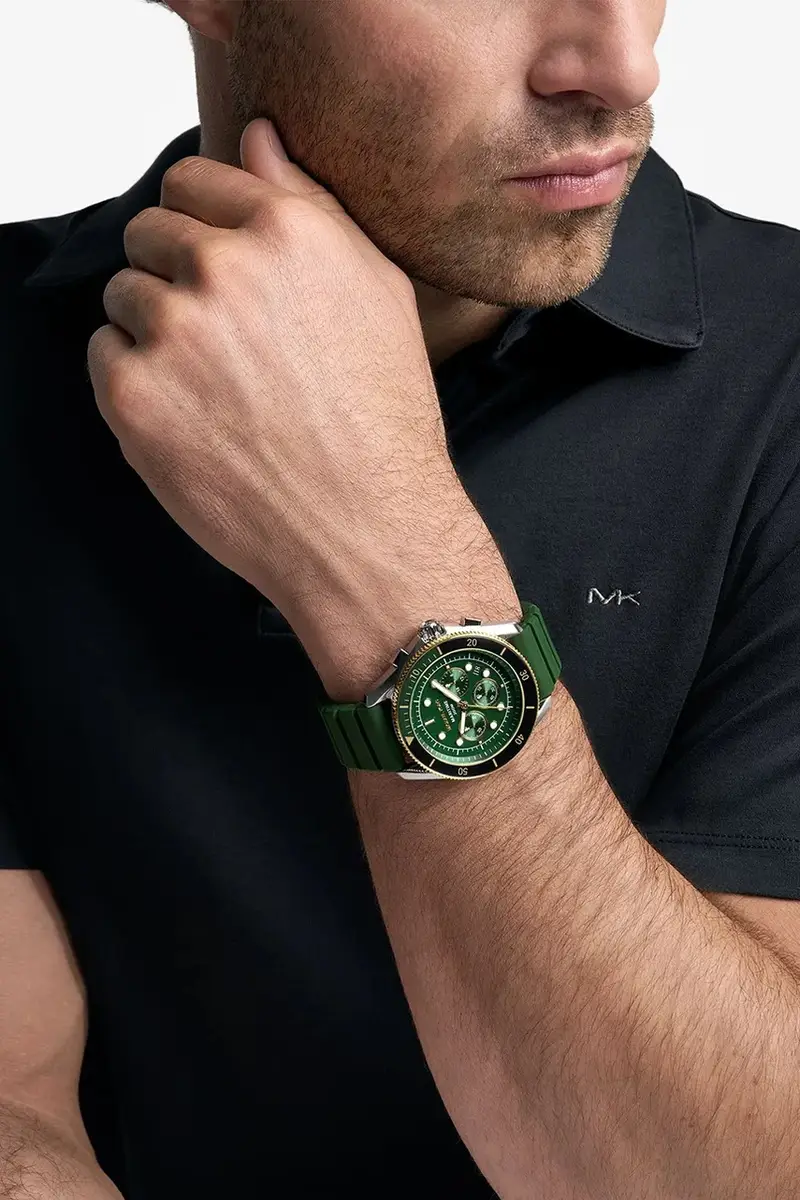 orologio uomo colore argento MK9214 miniatura 4