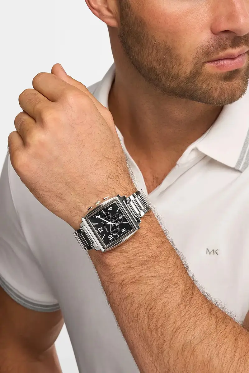 orologio uomo colore argento MK9230 miniatura 4