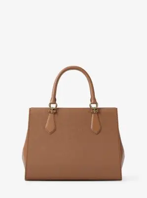 MK Borsa a mano Marilyn media in pelle Saffiano - Marrone - Michael Kors miniatura 3