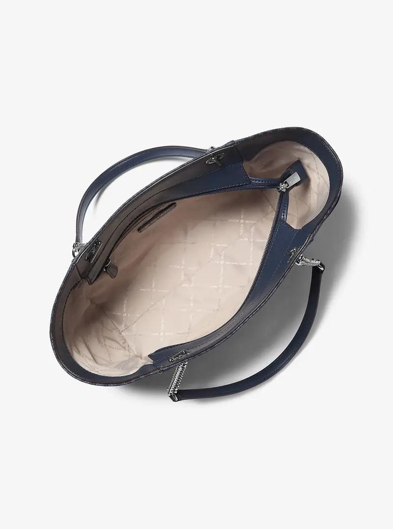 Michael Kors Outlet Borsa a spalla Blu 2606303 miniatura 3