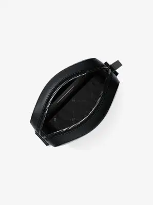 MK Borsa reporter Cooper piccola con stampa logo effetto sfumato - Nero - Michael Kors miniatura 3