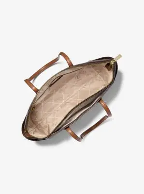 MK Borsa tote Marilyn media con logo - Marrone - Michael Kors miniatura 2