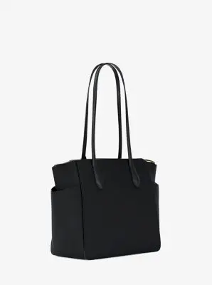 MK Borsa tote Marilyn media in pelle Saffiano - Nero - Michael Kors miniatura 3