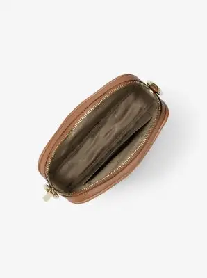 MK Camera bag a tracolla Jet Set piccola con logo - Marrone - Michael Kors miniatura 3