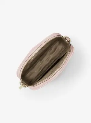 MK Camera bag a tracolla Jet Set piccola con logo - Rosa - Michael Kors miniatura 3