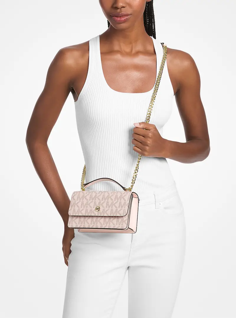 MK MD ZIP PKT BACKPACK - Rosa - Michael Kors miniatura 3