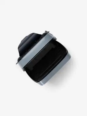 MK Monospalla Cooper piccolo con stampa logo - Blu - Michael Kors miniatura 3