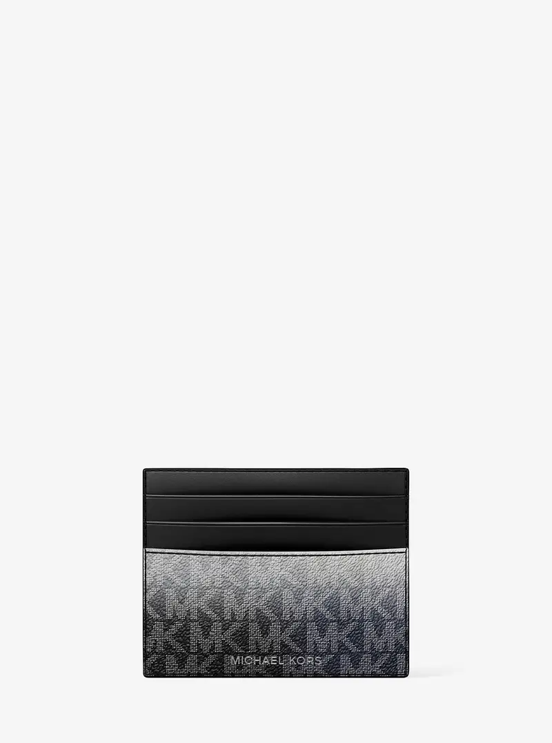 Michael Kors Outlet Porta carte di credito Nero 3935708 miniatura 3