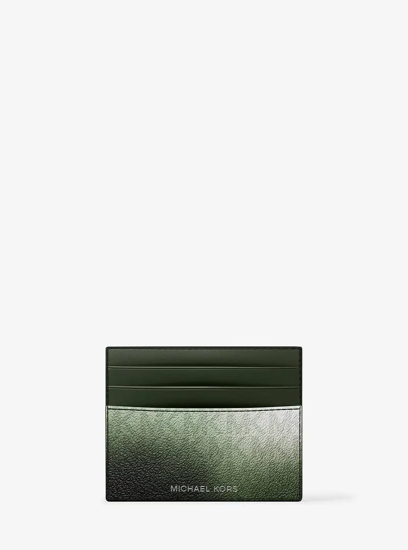 Michael Kors Outlet Porta carte di credito Verde 3935731 miniatura 3