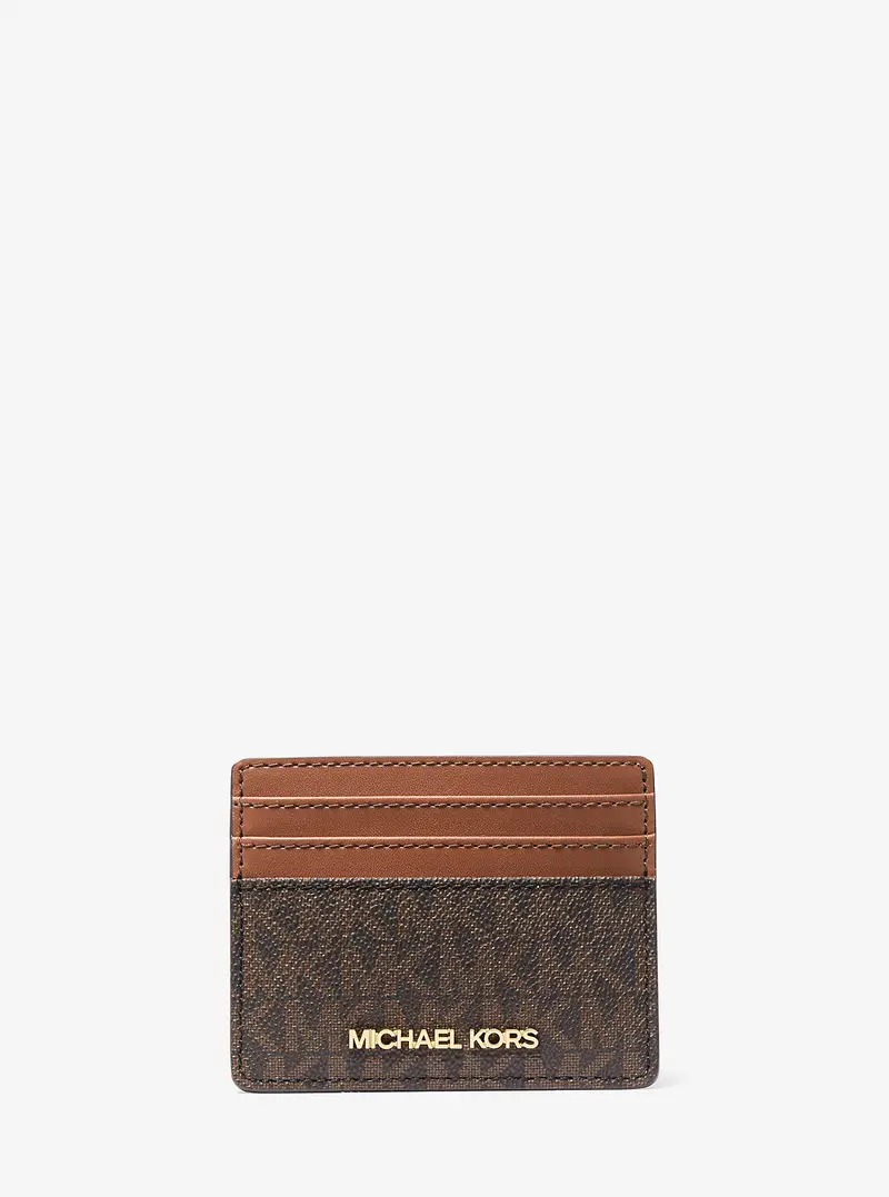 Michael Kors Outlet Porta carte di credito Marrone 2455545 miniatura 2