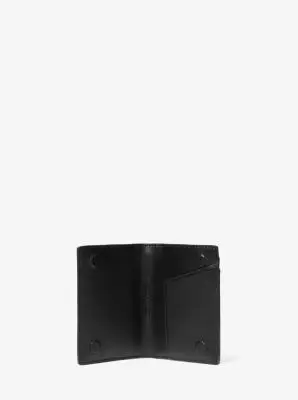 MK Portafoglio a libro Cooper grande con stampa logo - Grigio - Michael Kors miniatura 2