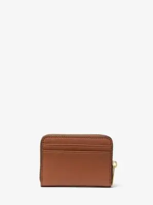 MK Portafoglio Jet Set Travel medio in pelle Saffiano - Marrone - Michael Kors miniatura 2