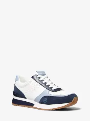 MK Sneaker Andi color block - Blu - Michael Kors miniatura 3