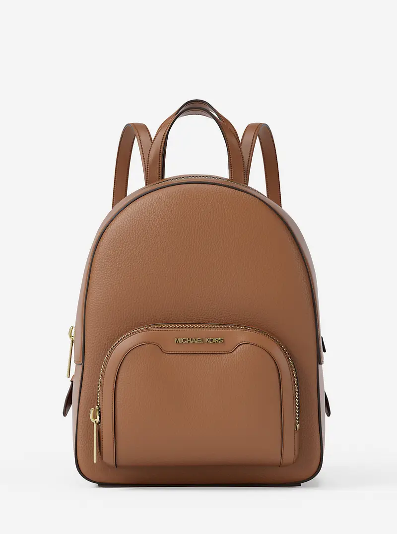 MK Zaino convertibile Jaycee extra small in pelle martellata - Marrone - Michael Kors