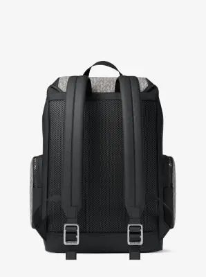 MK Zaino Cooper medio con stampa logo - Grigio - Michael Kors miniatura 2