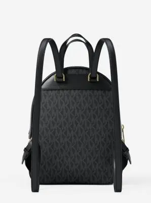 MK Zaino Jaycee extra small con stampa logo - Nero - Michael Kors miniatura 3