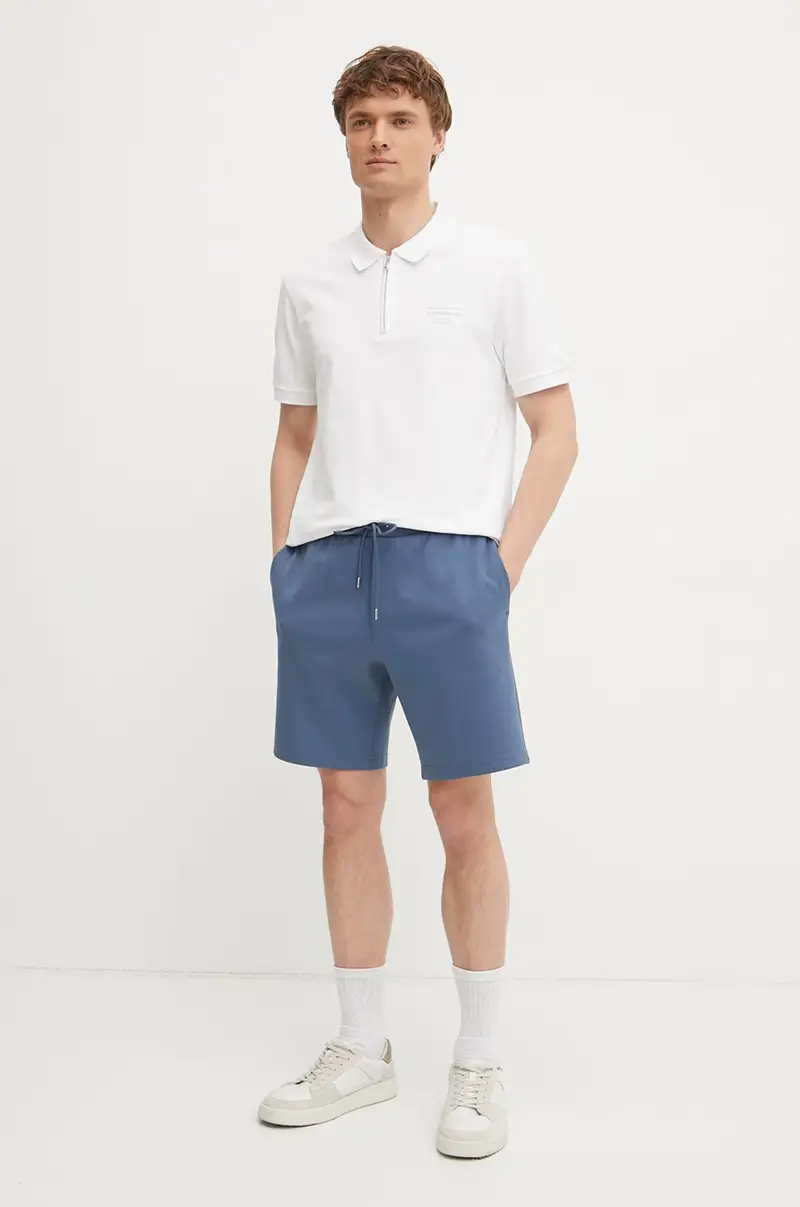 pantaloncini uomo colore blu CR552G15MF miniatura 2