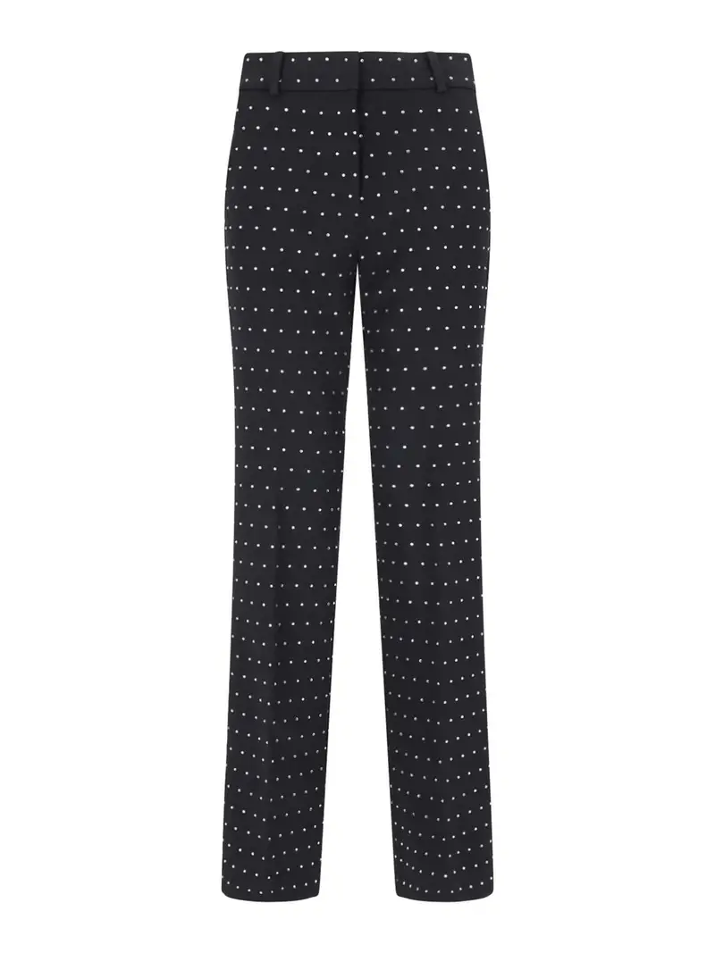 Pantaloni Dritti Nero