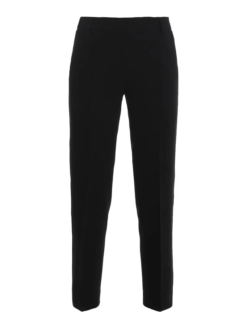 Pantaloni in cady Nero