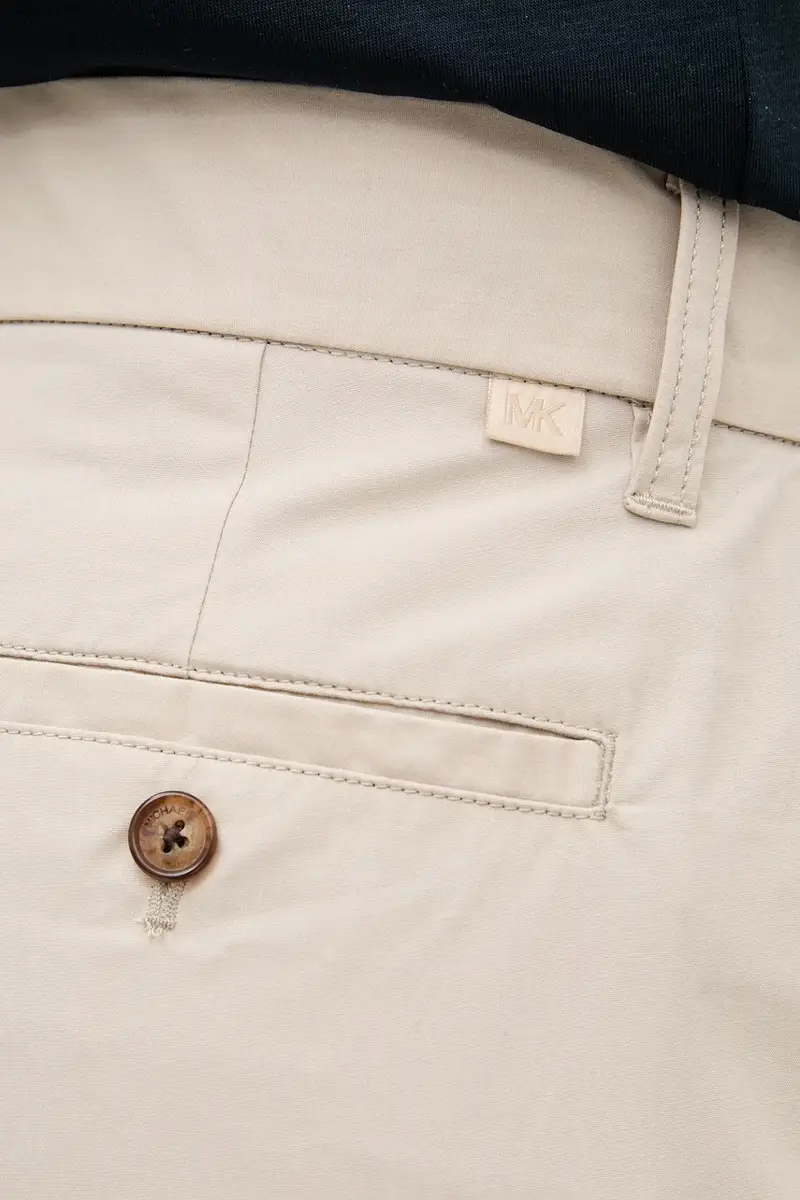 pantaloni in cotone uomo colore beige CS5304BHC2 miniatura 4