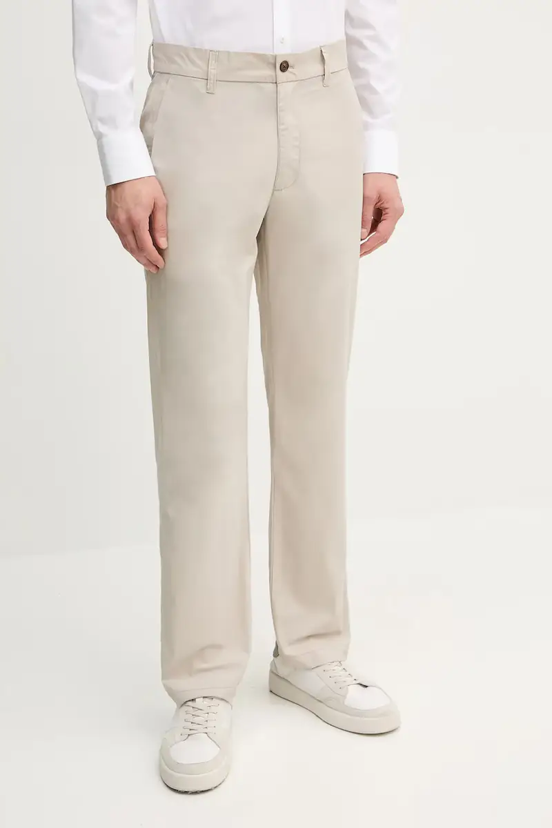 pantaloni in cotone uomo colore beige CS5304BHC2