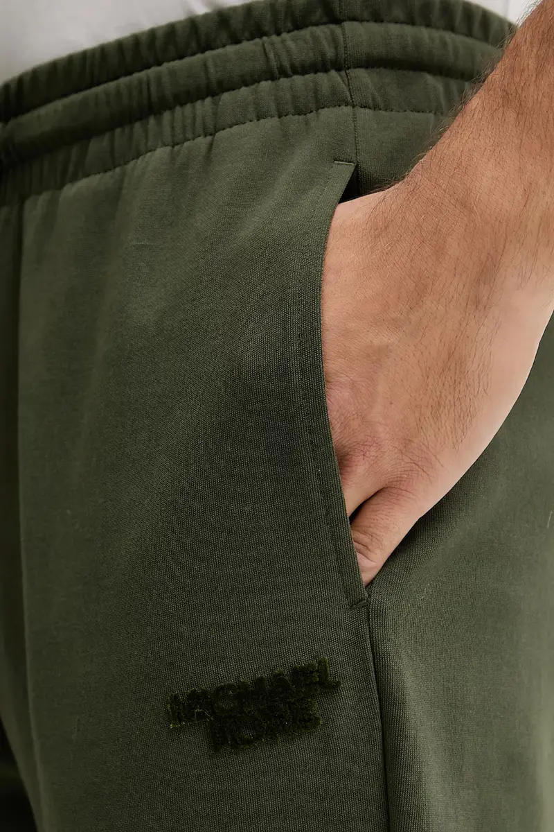 pantaloni tuta colore verde CF552885MF miniatura 4