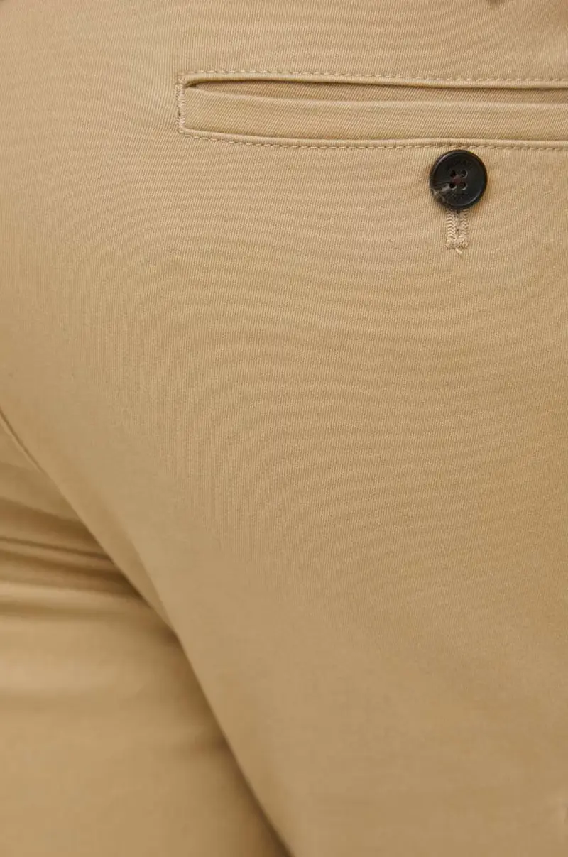 pantaloni uomo colore beige miniatura 4