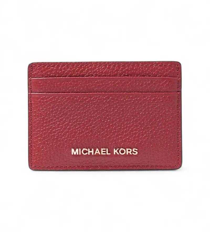 per donna. 32F7GF6D0L Porta carte in pelle martellata rossa (OSFA), Rosso, Casual