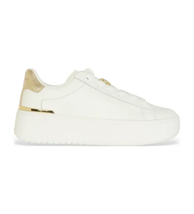 per donna. 43F5DTFS3L Sneakers in pelle Dottie (36), Bianco, 3 a 5cm, Stringhe, Casual