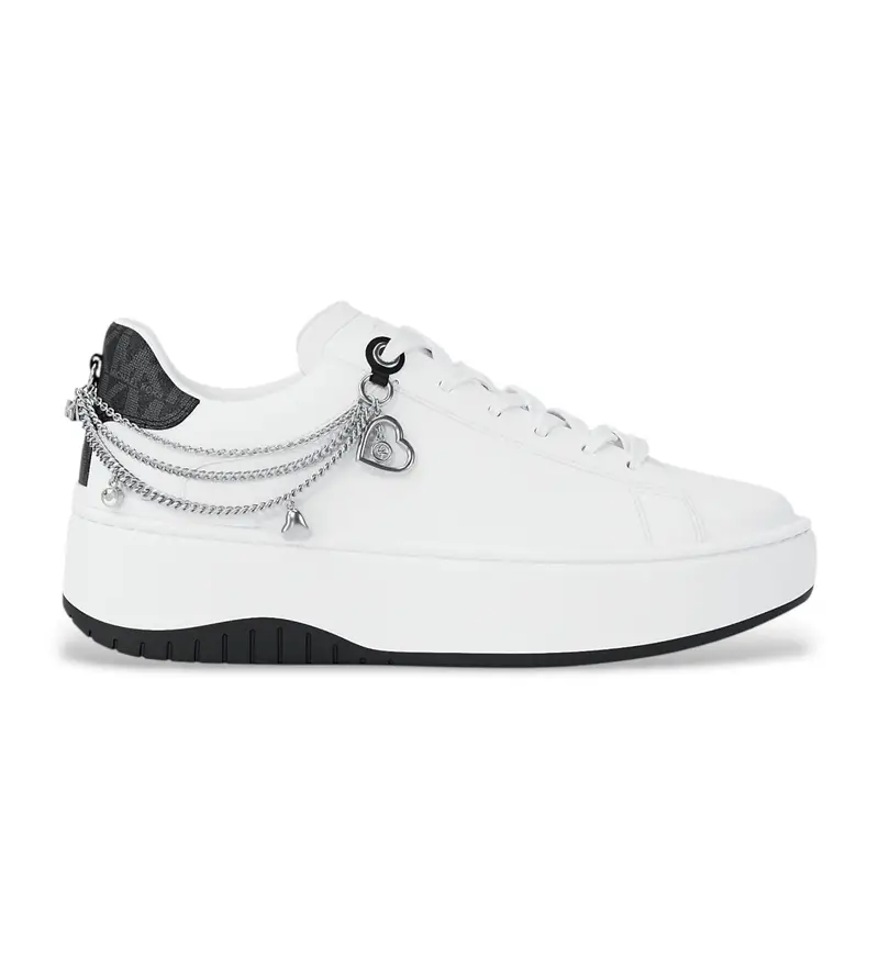 per donna 43R6DTFS6L Sneakers Dottie in pelle bianca (36), Bianco, Basso, Stringhe, Casual