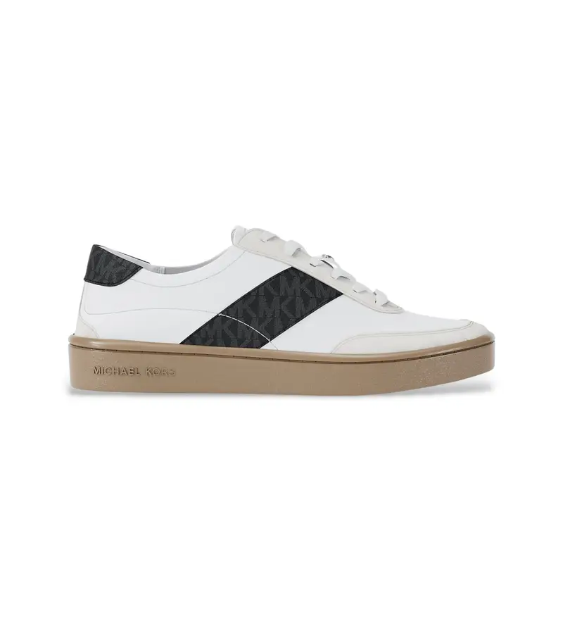 per donna 43R6KCFS1D Sneakers attive, bianche, nere (36), Bianco, Basso, Stringhe, Casual