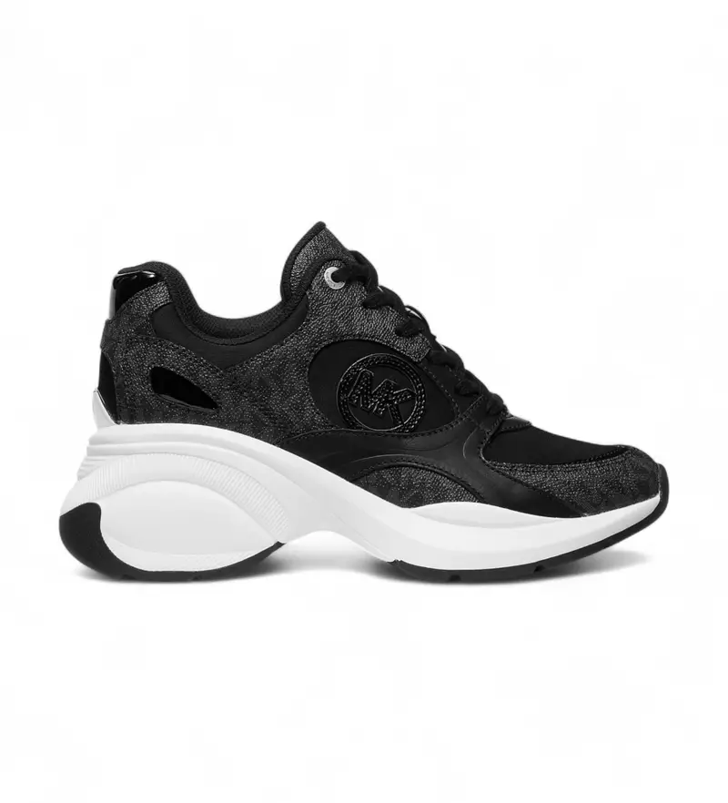 per donna. 43S5ZUFS2D Sneakers Zuma con logo nero (40), Tessuto, 3 a 5cm, Stringhe, Casual