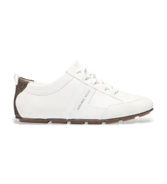 per donna 43S6KLFS1L Sneakers Keely in pelle bianca (36), Bianco, Basso, Stringhe, Casual