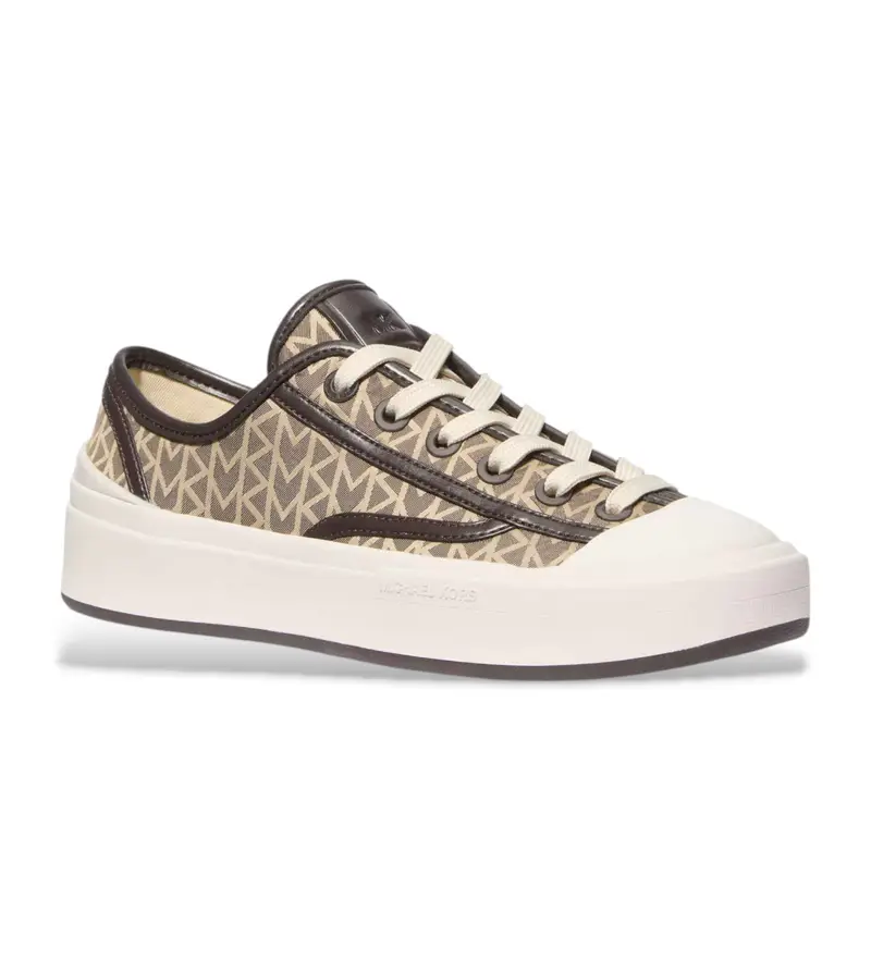 per donna 43T5JDFS1Y Sneakers Mk2000 Jacquard Marrone (36), Basso, Stringhe, Casual