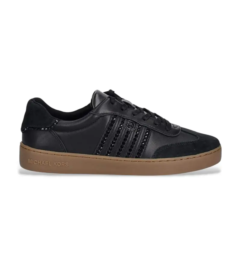 per donna 43T5SCFS1L Sneakers nere con lacci Scotty (40), Nero, Basso, Stringhe, Casual Pelle