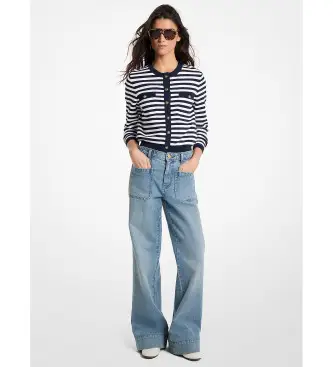 Michael Kors Cardigan Donna Blu 4234363