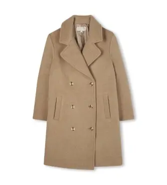 per ragazza R30454 Cappotto beige classico (4Años= 102cm), Casual, Poliestere, moda per bambini