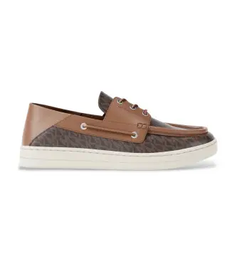 per uomo 42R6ADFS1B Scarpe da barca Aiden marroni (43), Marrone, Basso, Stringhe, Casual Pelle
