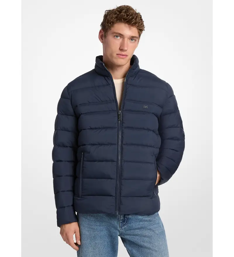 per uomo MC67995 Giacca trapuntata blu navy Baxter (M), Casual, Nylon