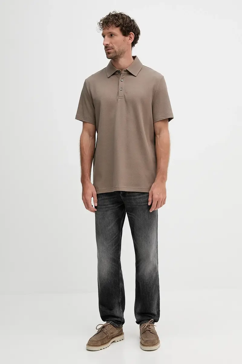 Michael Kors Polo Uomo Marrone 3618559 miniatura 2