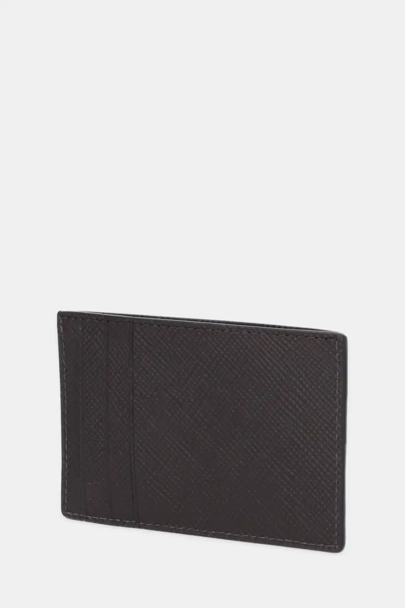portacarte in pelle colore marrone 39S5LEDD0L miniatura 2