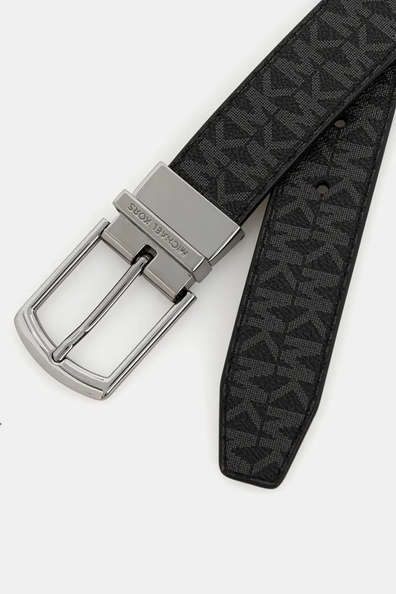 portafoglio e cinturino in pelle uomo colore nero 39S4LBLN4B miniatura 4