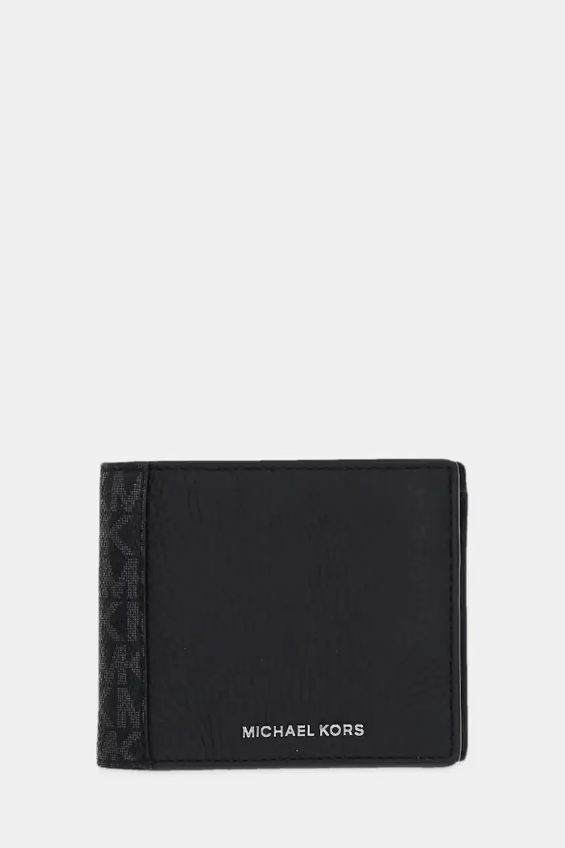 portafoglio in pelle Nero