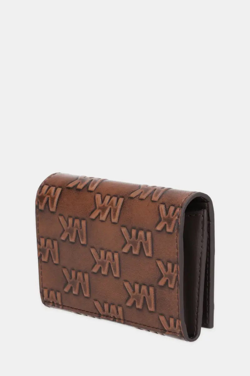 portafoglio in pelle uomo colore marrone 39F5GHDD6L miniatura 2