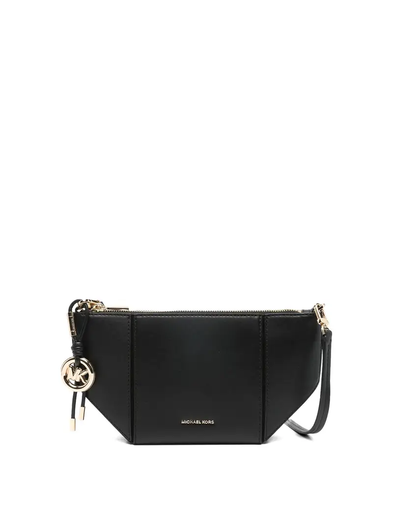 Portafoglio monogramma Nero