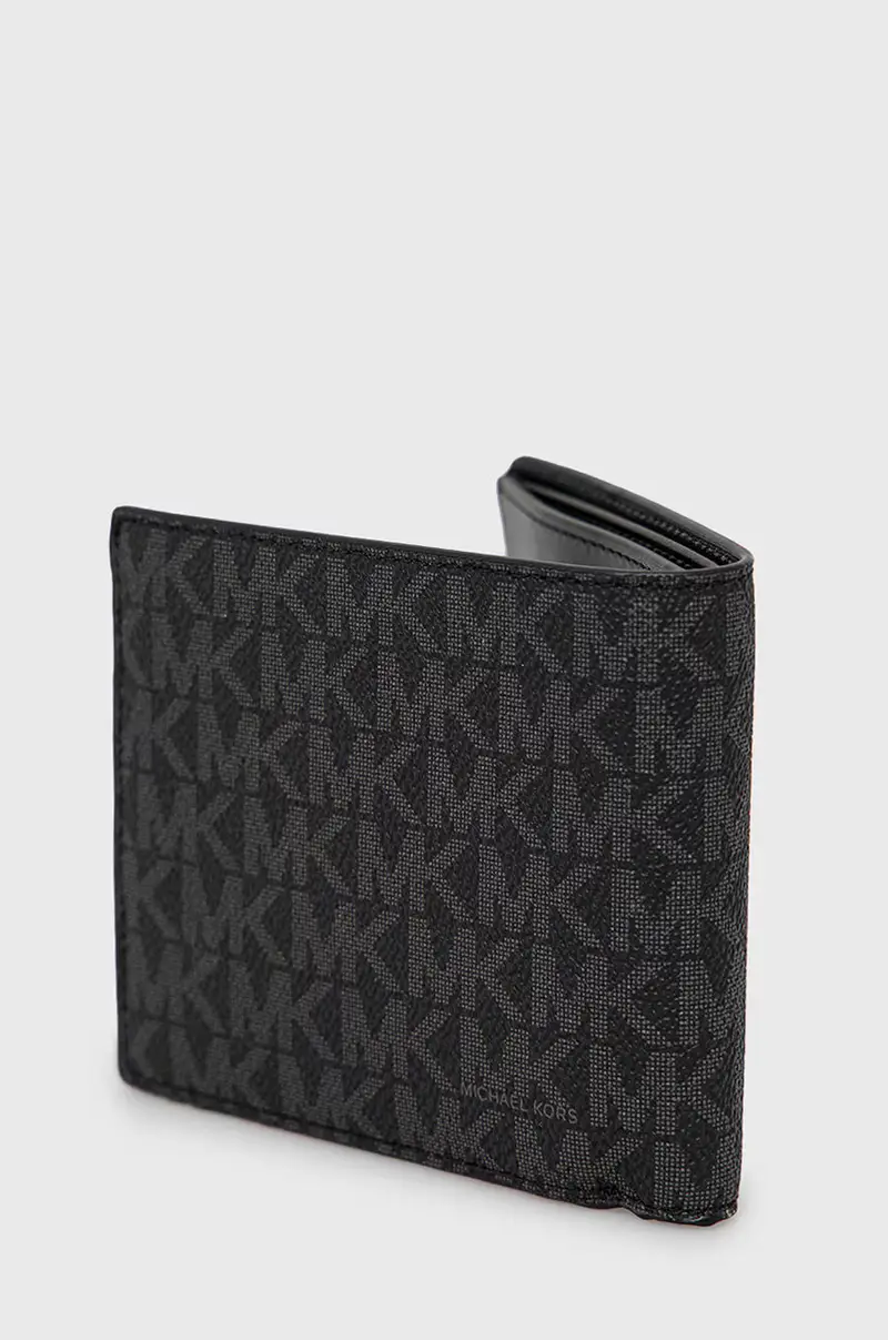 portafoglio uomo Nero miniatura 2