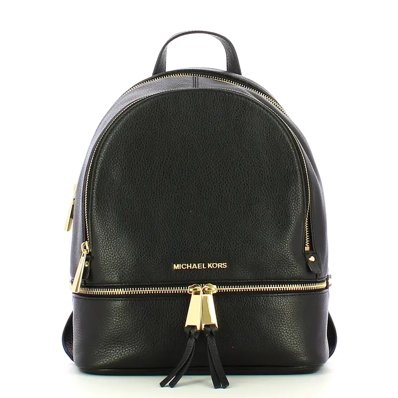 Michael Kors Rhea Zip Md Backpack 001 Nero