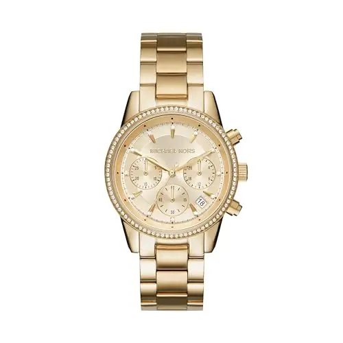 Michael Kors RITZ MK6356 Cronografo donna Con zirconi